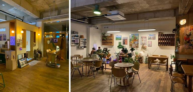 카인드워크 내부 모습