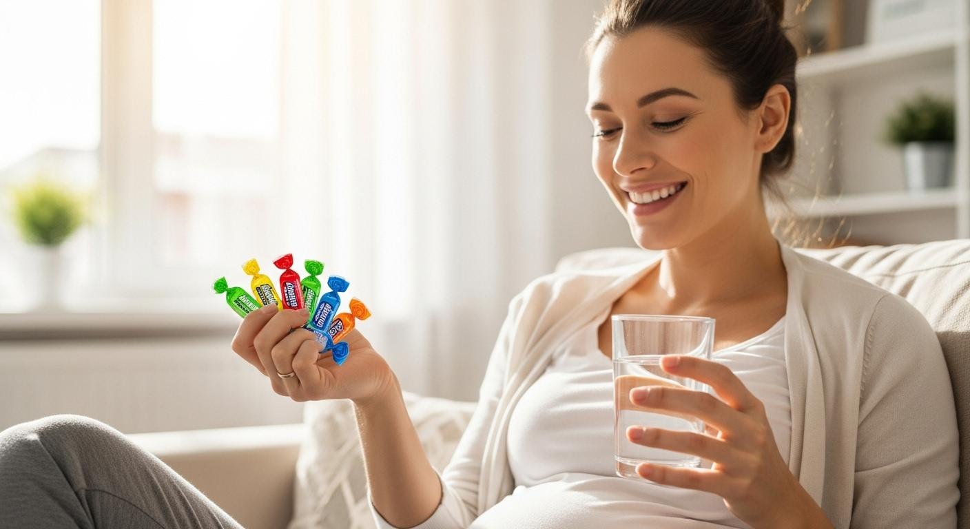 입덧 캔디 효과