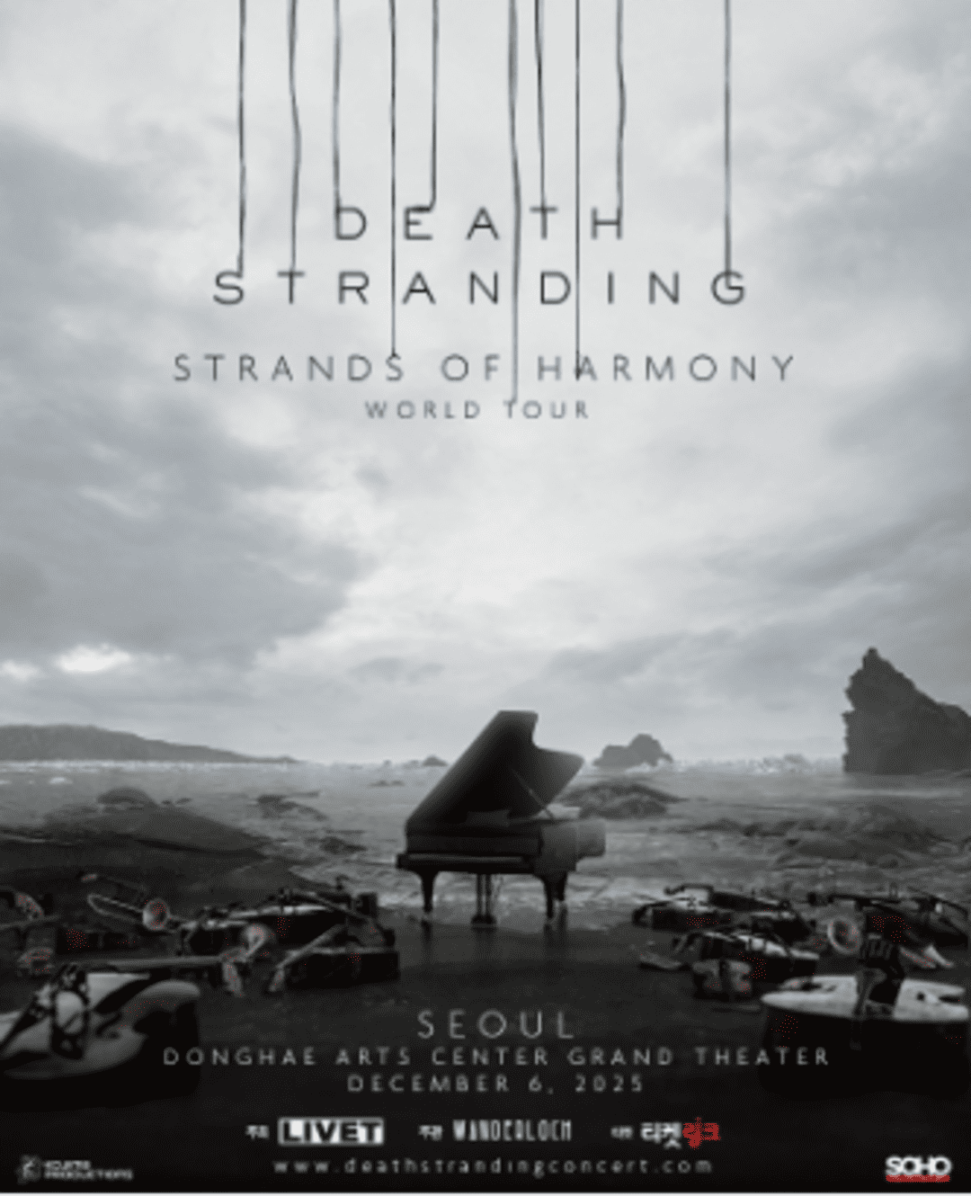데스 스트랜딩 STRANDS OF HARMONY WORLD TOUR