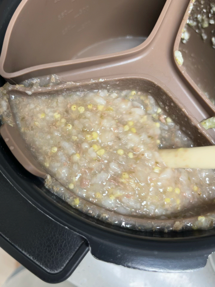 소고기찰기장가지무죽