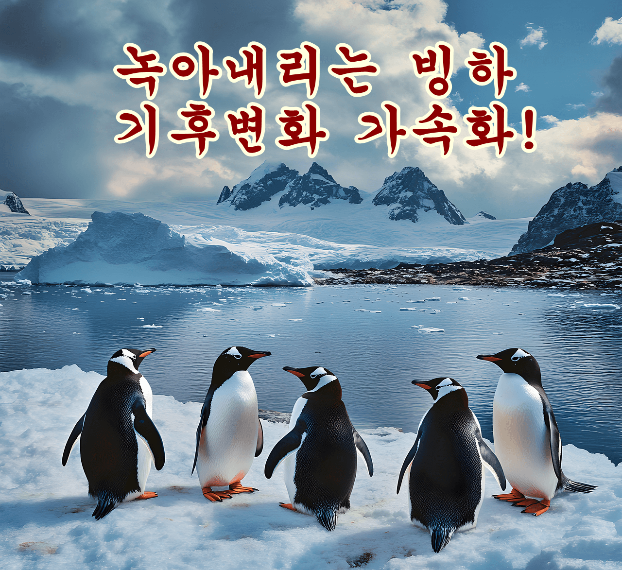 빙하 붕괴! 해수면 상승 왜! 조용히 그러나 확실하게 올라오고 있을까!