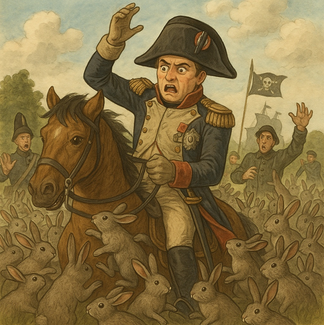 나폴레옹과 토끼 대군단 전투