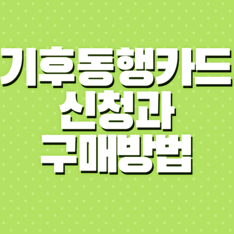 기후동행