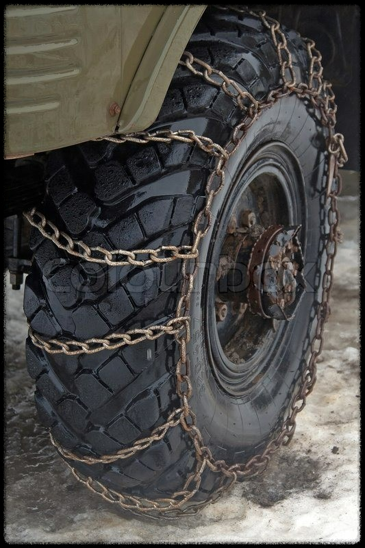 눈 올 때 스노우체인&amp;#44; 어디에 감아야 할까?