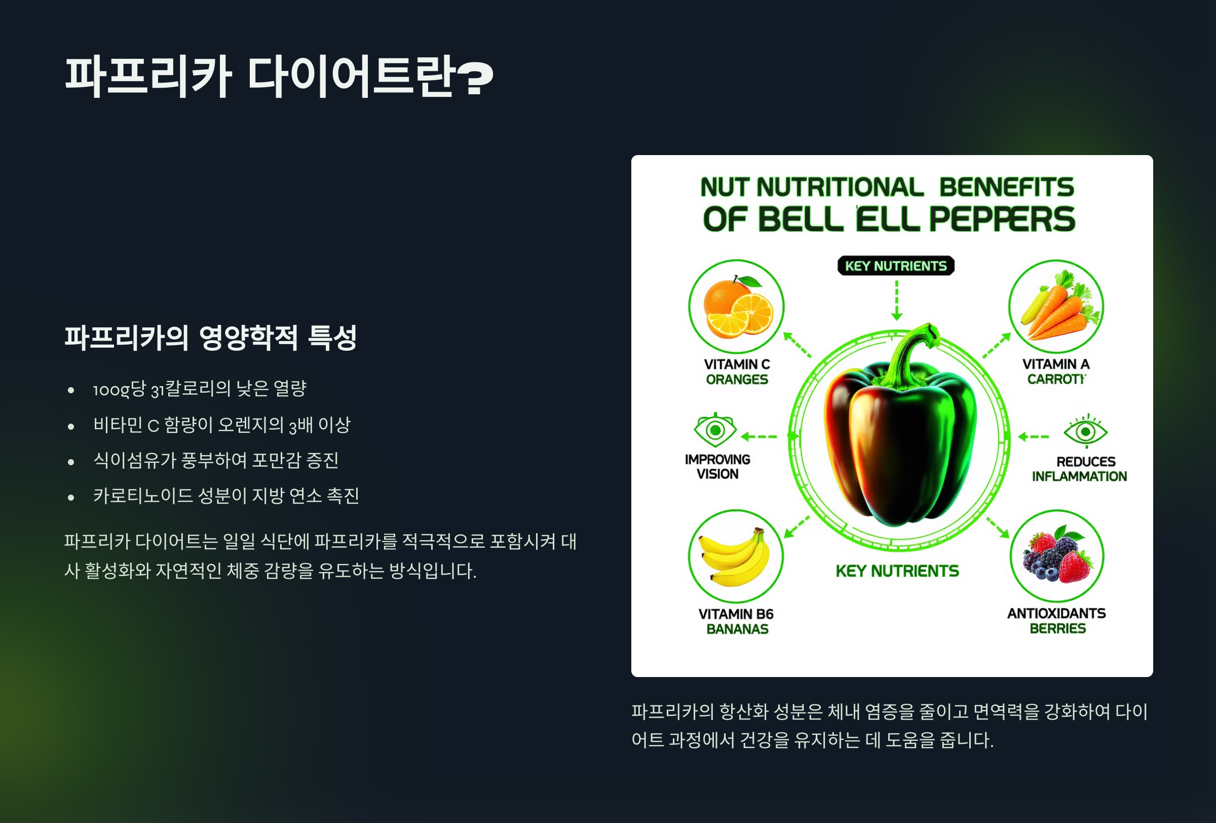 파프리카 다이어트