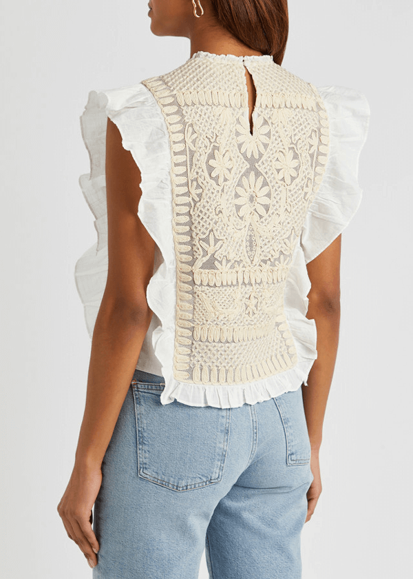 끝내주는 해결사 이지아 베로니카비어드 블라우스