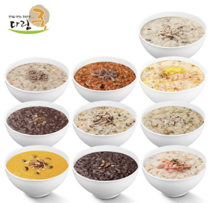 다양한 죽 맛보기로 즐기는 세트 다림죽세트 이미지