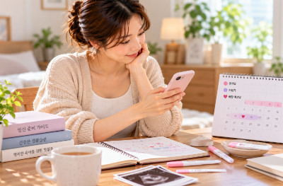 임신 준비 배란일 가임기 계산법, 생리주기로 확인하는 방법