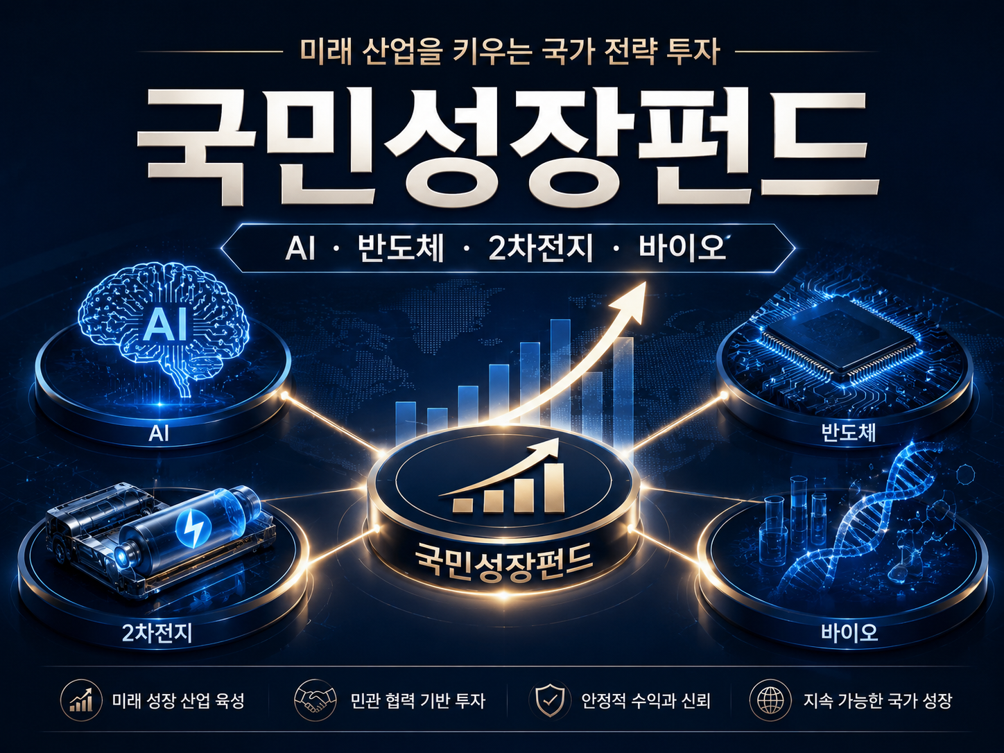 #국민성장펀드 #수혜주 #AI반도체 #2차전지 #바이오 #국내ETF #장기투자 #자산배분 #직장인재테크