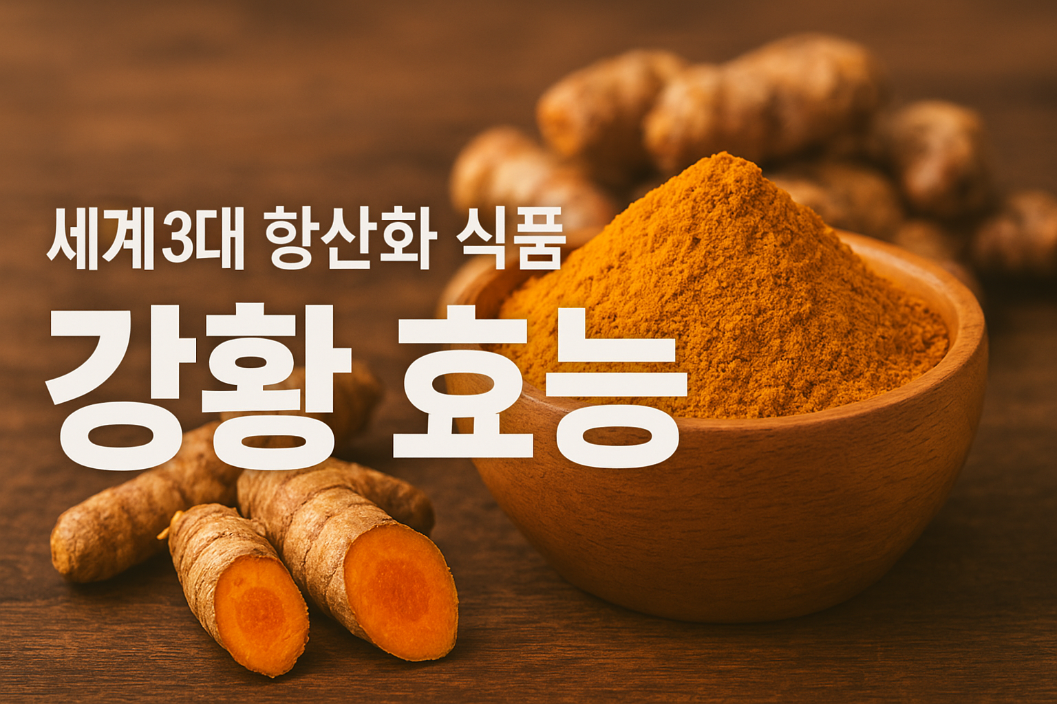 항산화 식품 강황