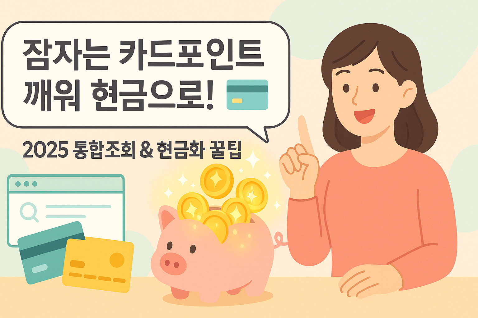 흩어진 내 카드포인트 한눈에 확인하고 숨은 돈 찾는 방법