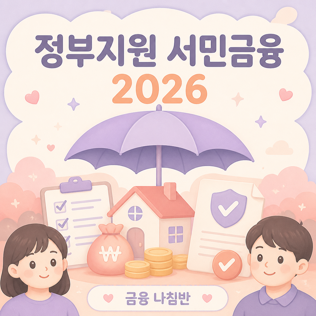 정부지원 서민금융
