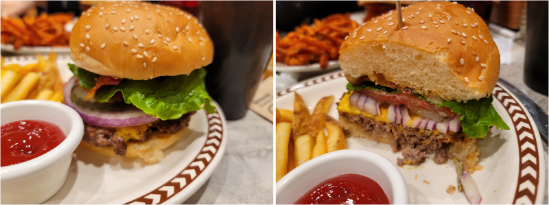 브루클린더버거조인트 브루클린 웍스 버거 단면