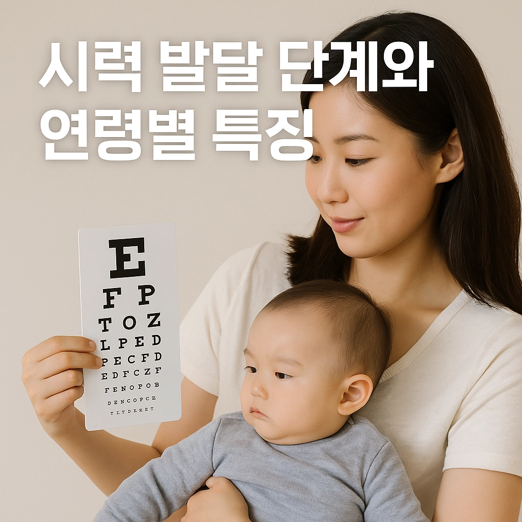 시력 발달 단계와 연령별 특징