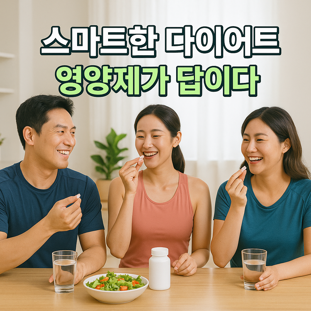 영양제로 스마트한 다이어트