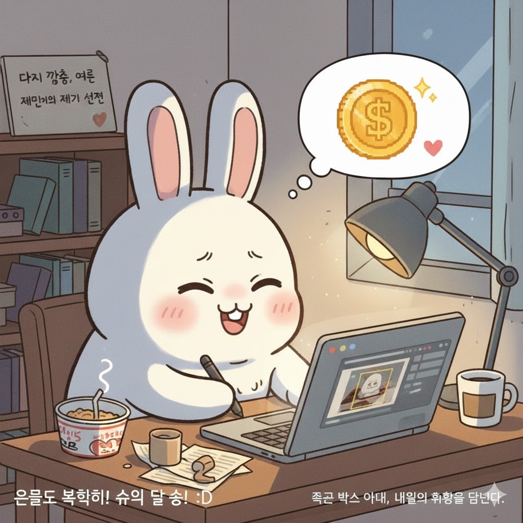 머니몽의 부재 "재민이"(제미나이) 캐릭터