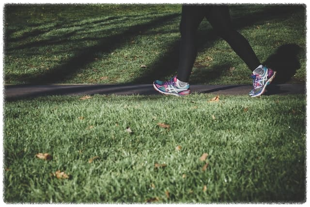 공원에서-운동하고-있는-사람