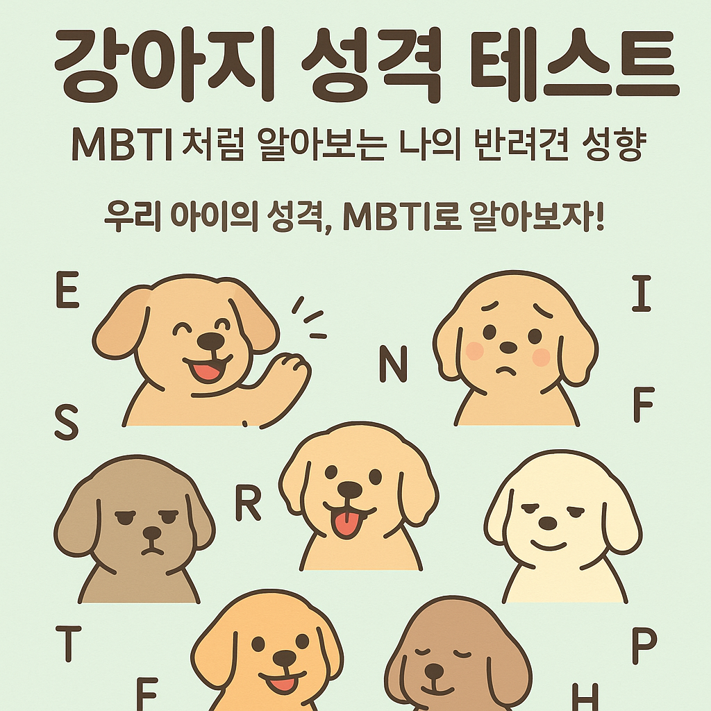 강아지 성격