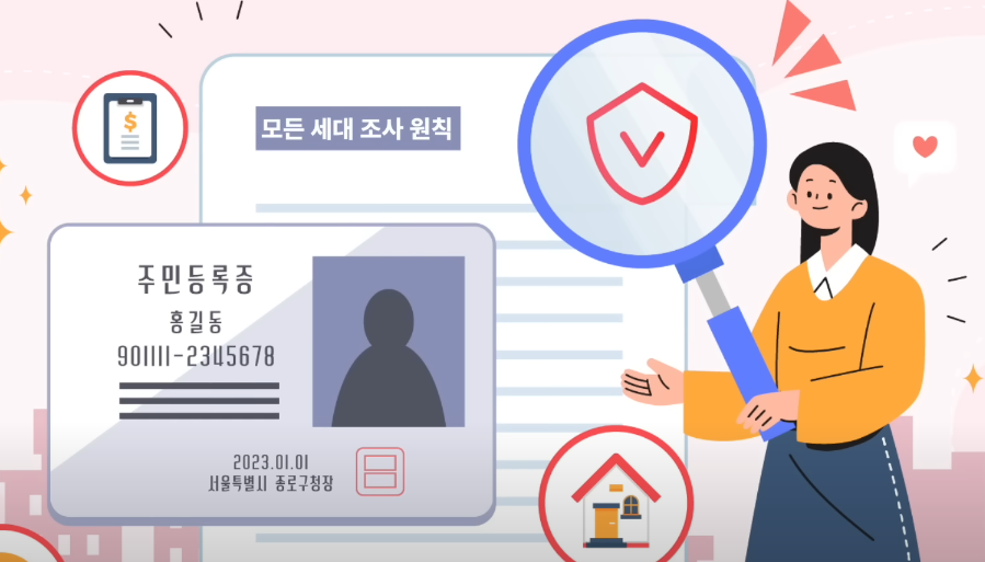 주민등록 사실조사