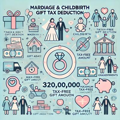 혼인&middot;출산 증여공제 완전정복: 최대 3억 2천만 원 세금 없이 받는 방법