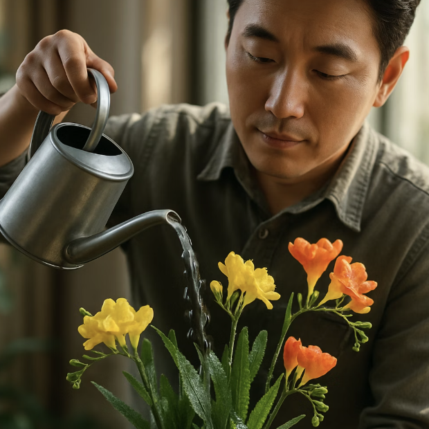 네 번째 비결: 과하지 않게, 똑똑한 물주기
