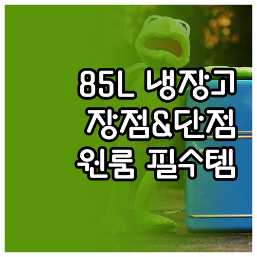 마루나 소형 냉장고 85L 추천.. ..