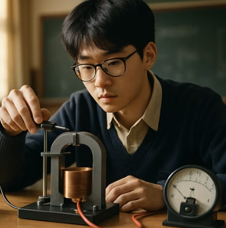 검류계 바늘은 왜 움직일까? 전자기 유도 원리 5분 만에 이해하기