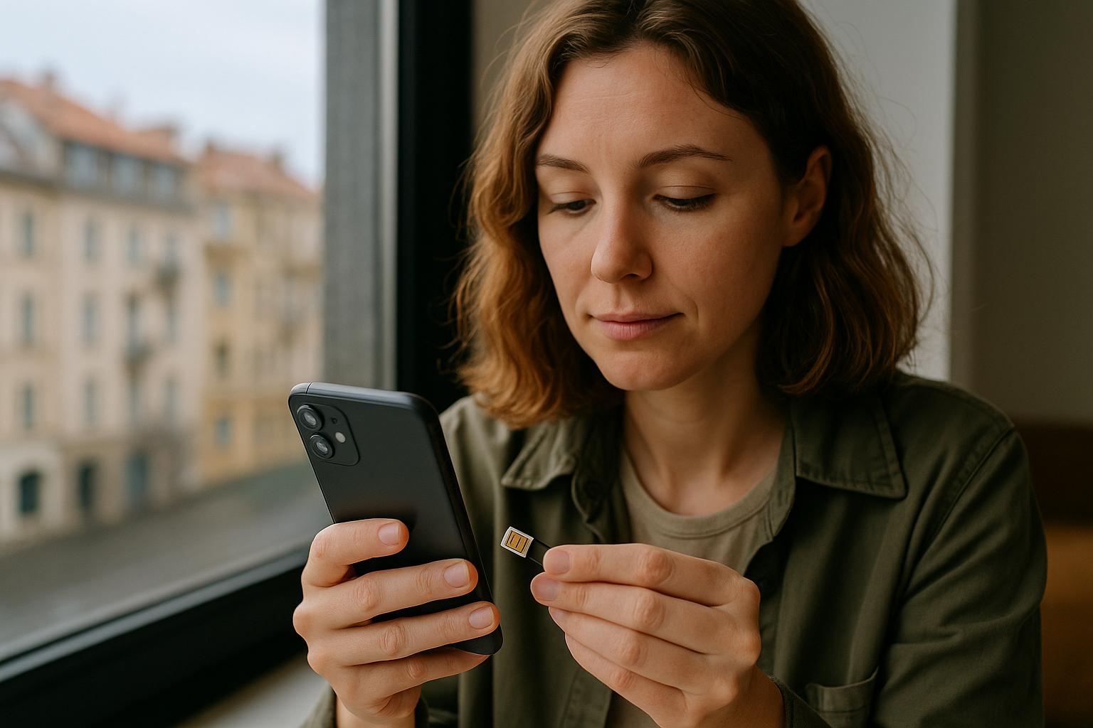 유럽 유심 쓰리심
