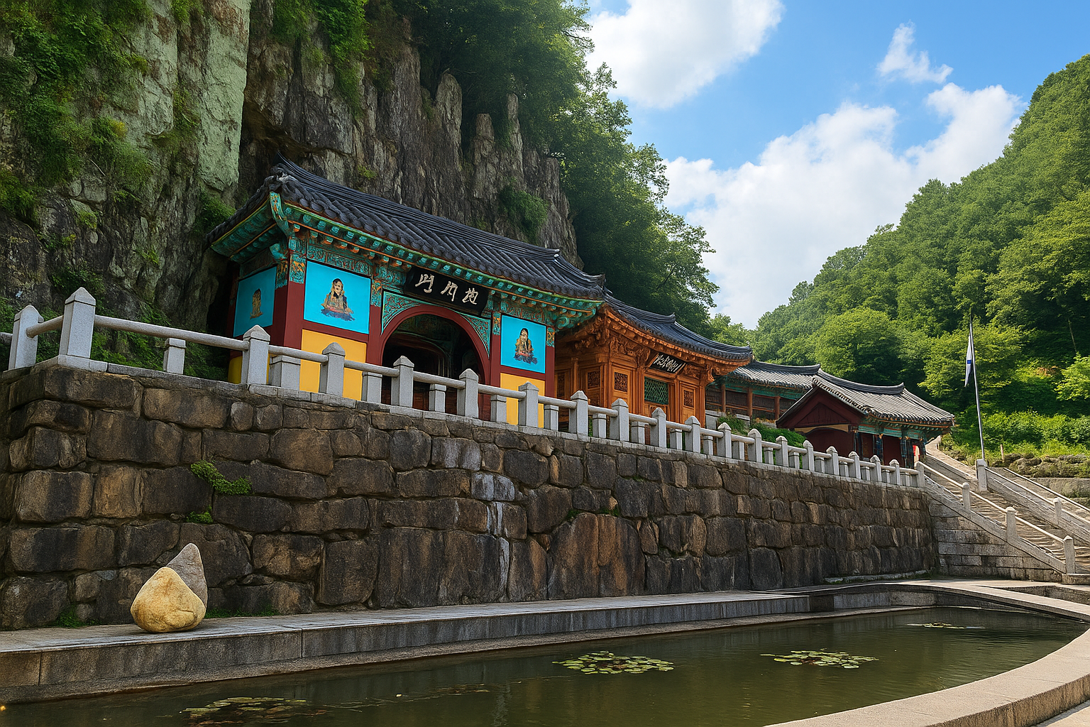 울진 일붕사 사진