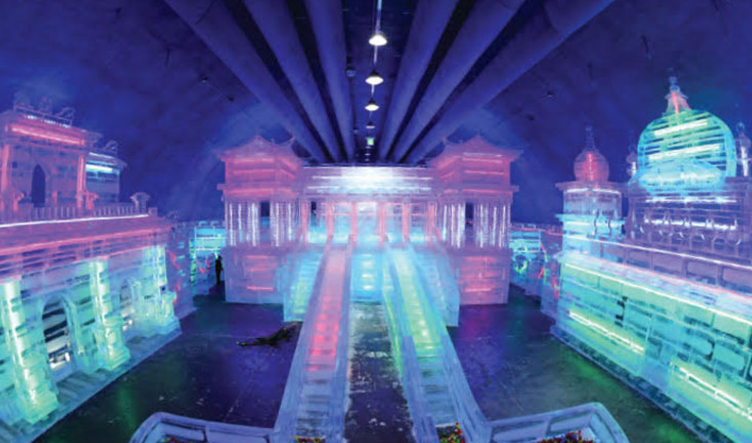 실내 얼음조각 광장-2