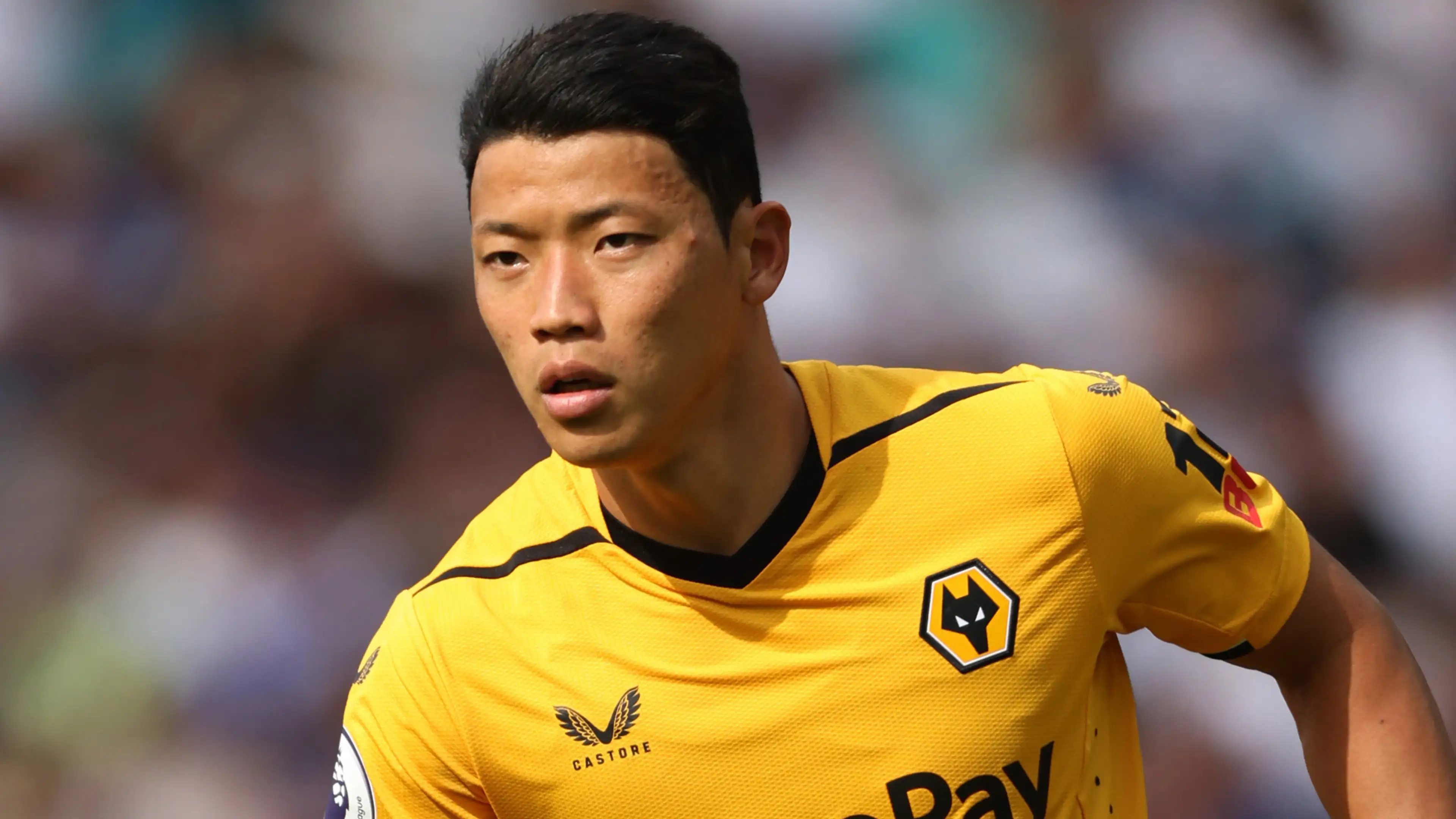 황희찬 경기 중 모습