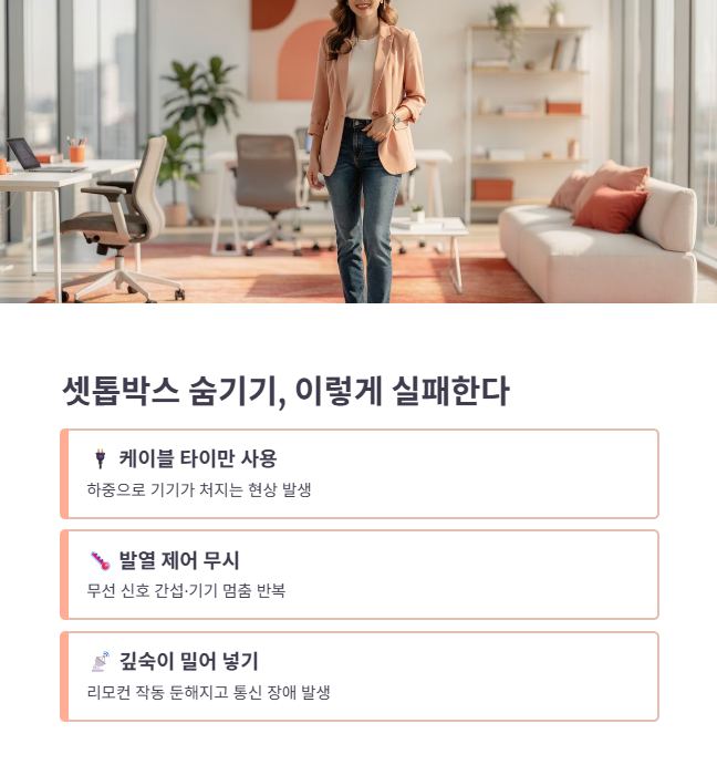 셋톱박스 정리 실패 원인