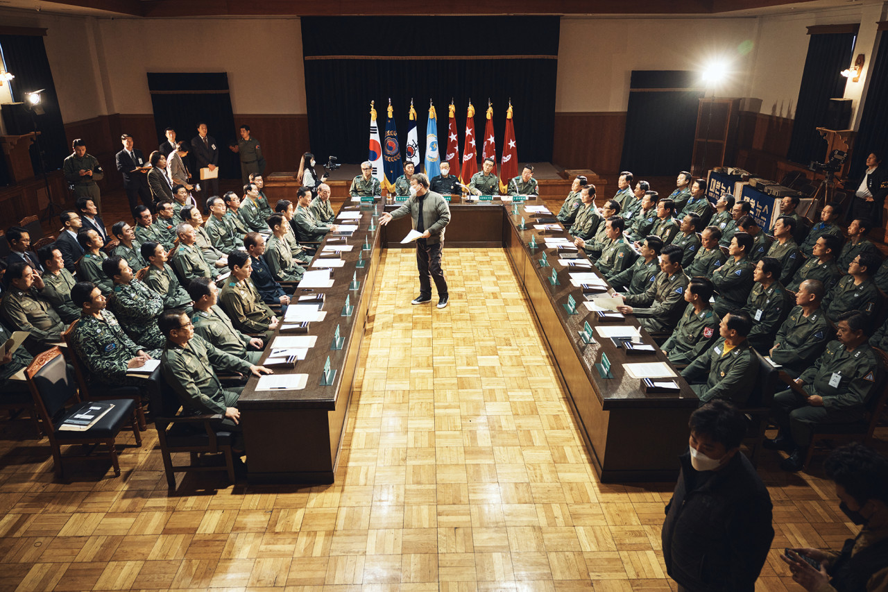 영화 촬영 현장