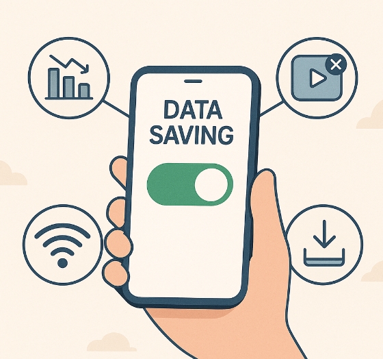 스마트폰 데이터 절약법