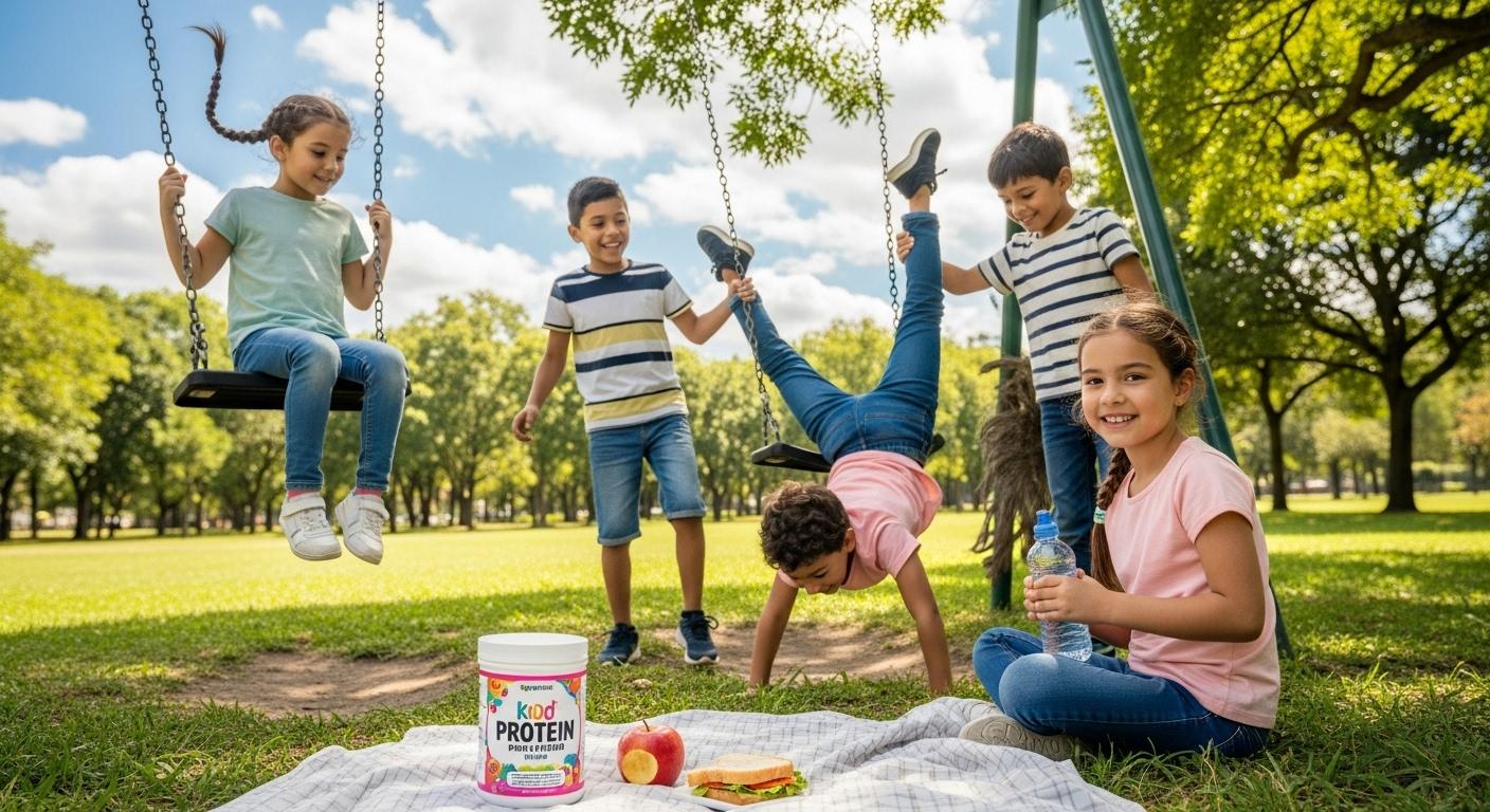 어린이 단백질 영양제