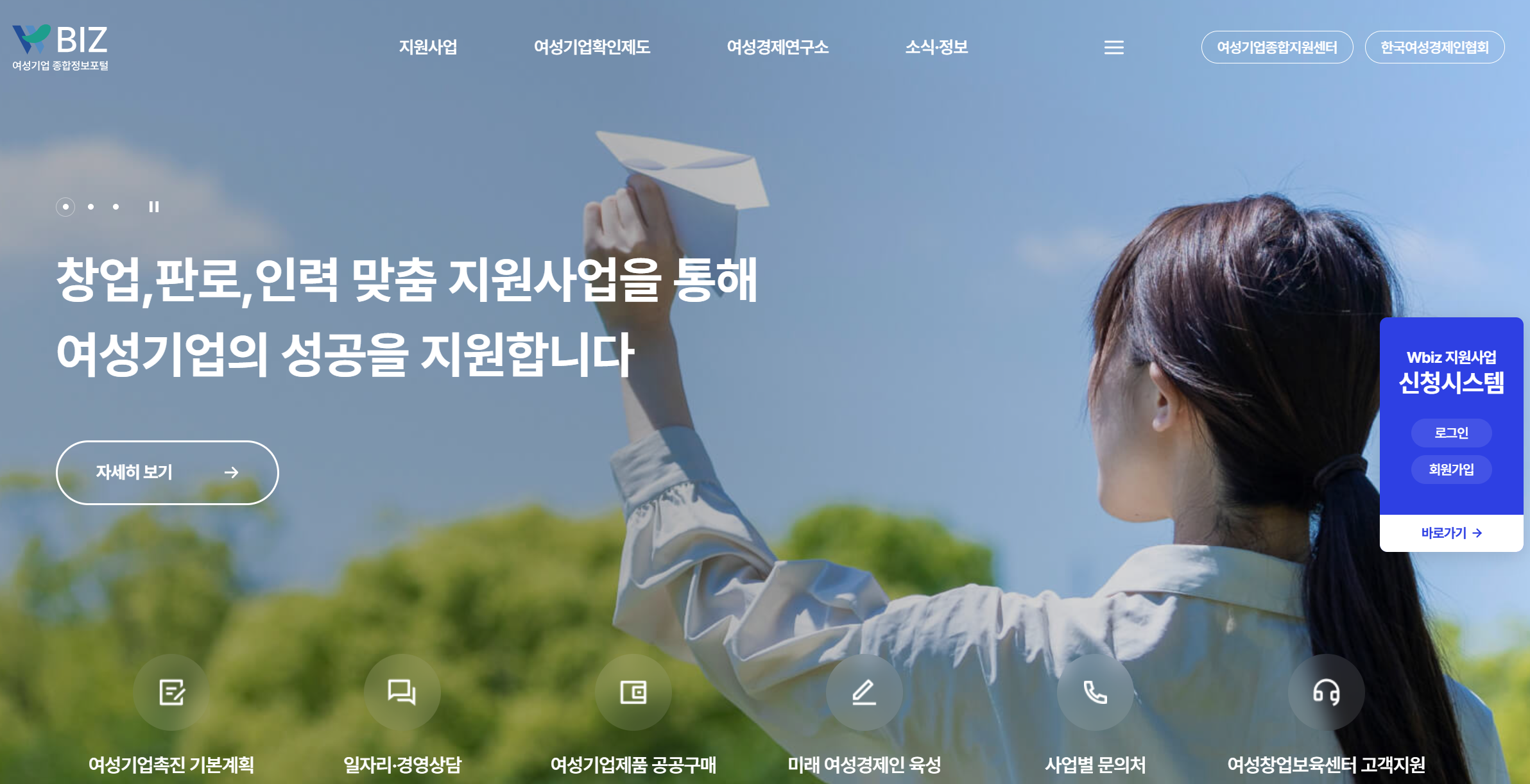 간호사 창업 지원 사업, 컨설팅, 교육 (여성기업종합지원센터)