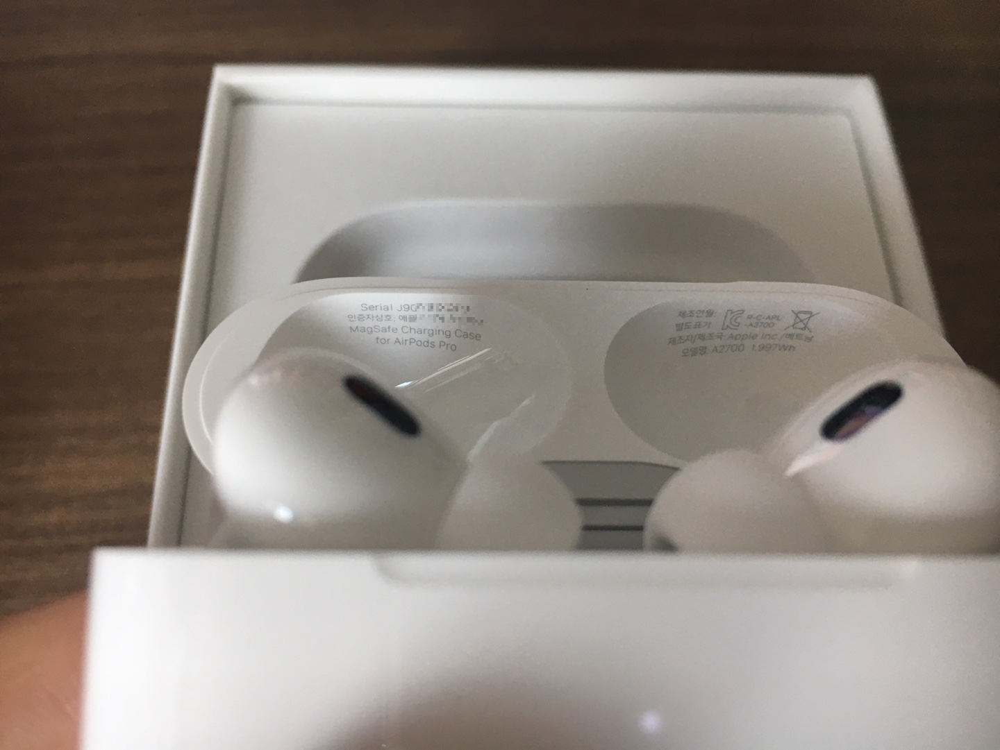 에어팟 프로2 내부 가품 확인사항