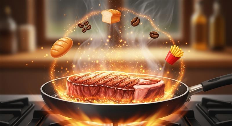 고기를 구우면 왜 맛있어질까? 마이야르 반응의 화학