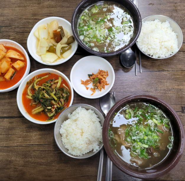 60년 전통 예산 장터국밥 식당