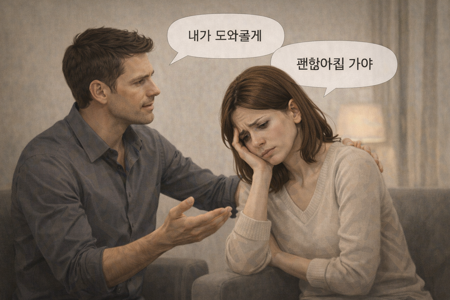 위로의 손길