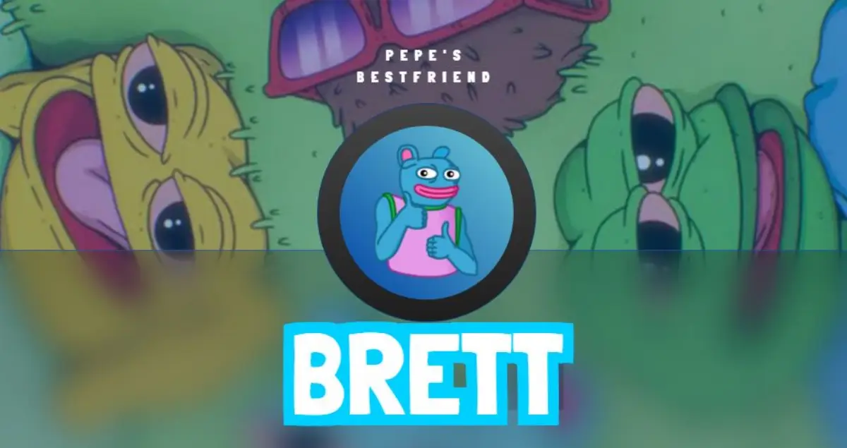 BRETT코인-홈페이지-사진