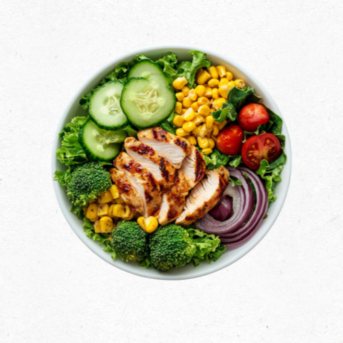 오이와 방울토마토 다이어트 샐러드