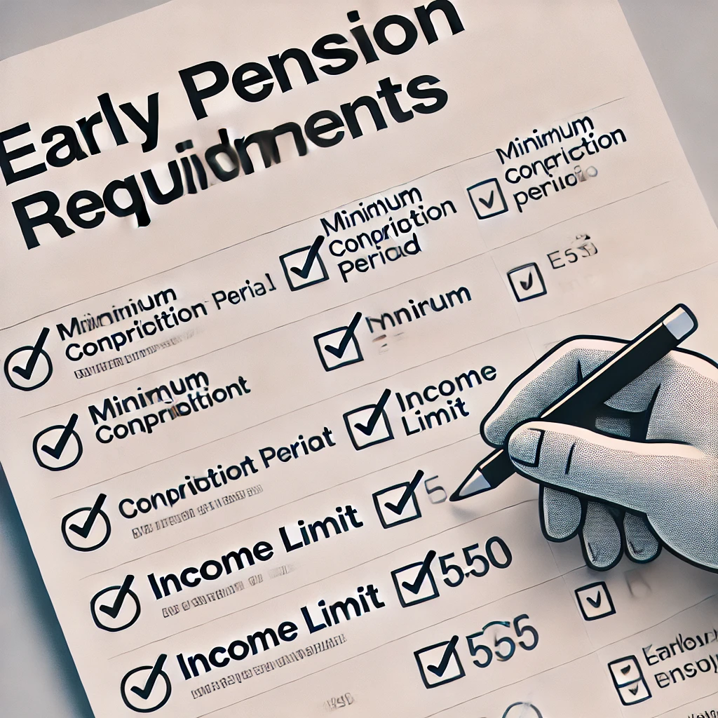 국민연금 -조기- 수령나이-조건-장단점-신청방법-계산법