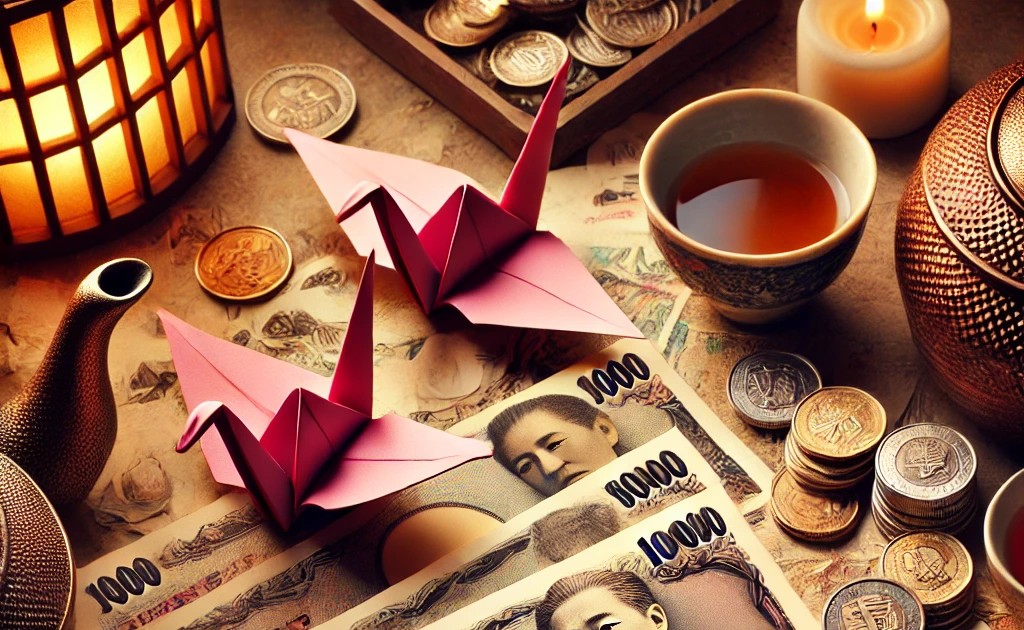 일본 화폐 및 동전 사진