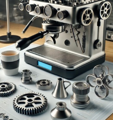 3D 프린팅으로 재탄생한 커피 머신 부품, 혁신의 현장