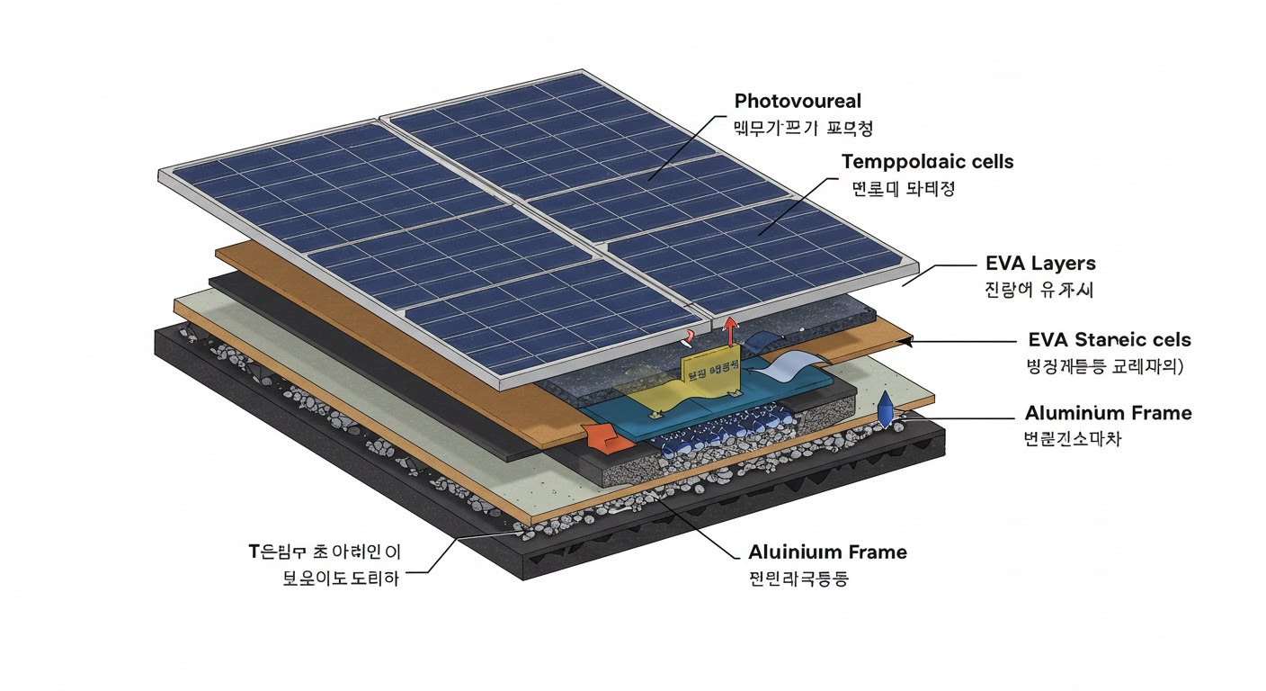 태양광패널의 구조와 원리