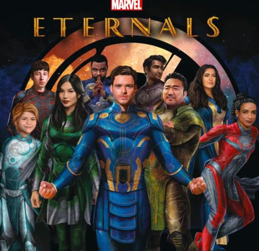 이터널스의 단체 모습