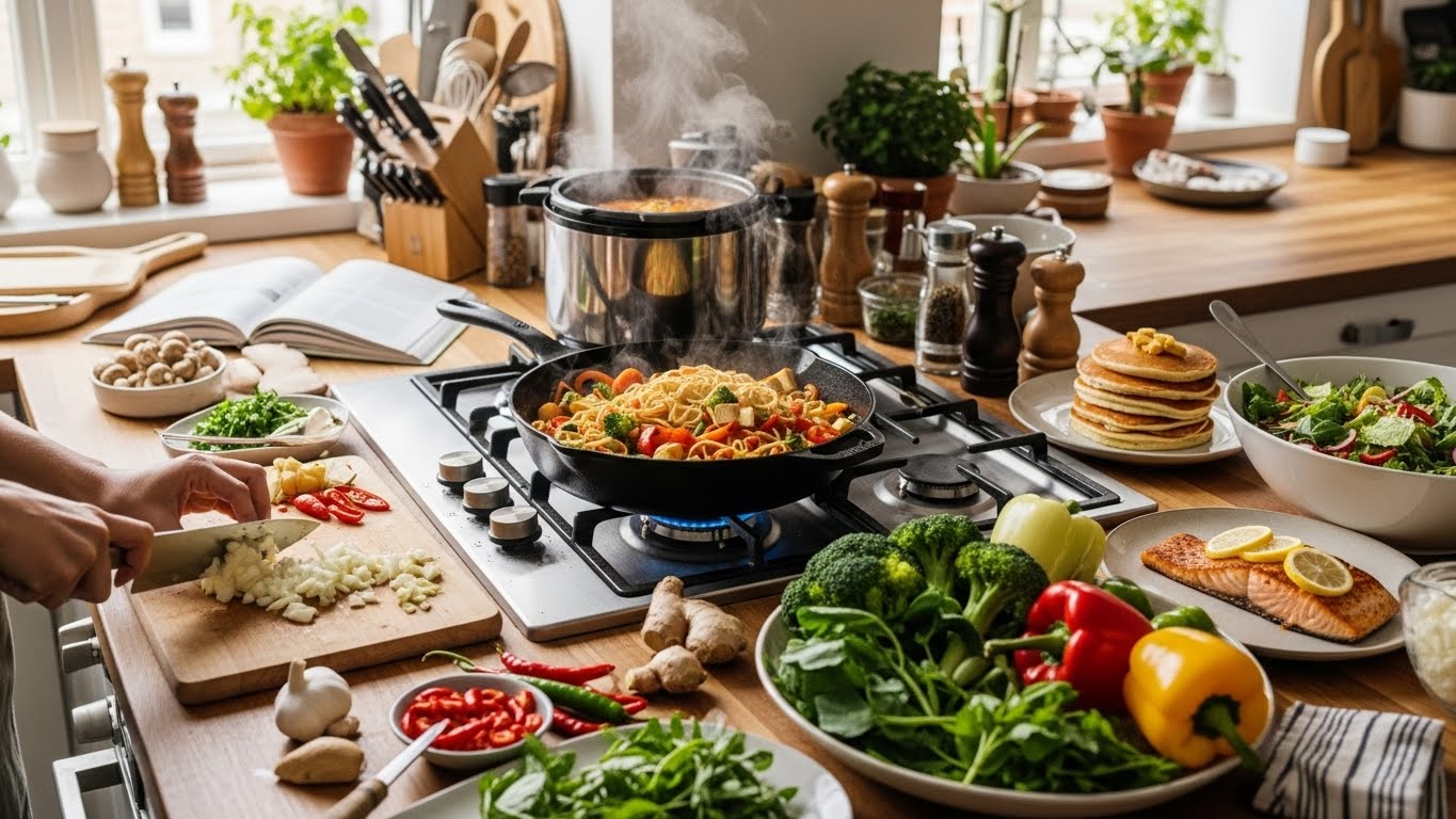 오븐 없이도 가능한 홈쿡, 장비에 의존하지 않는 현실적인 집밥의 방식