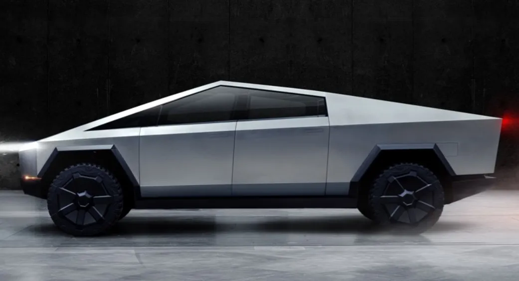 테슬라 트럭 이미지 측면