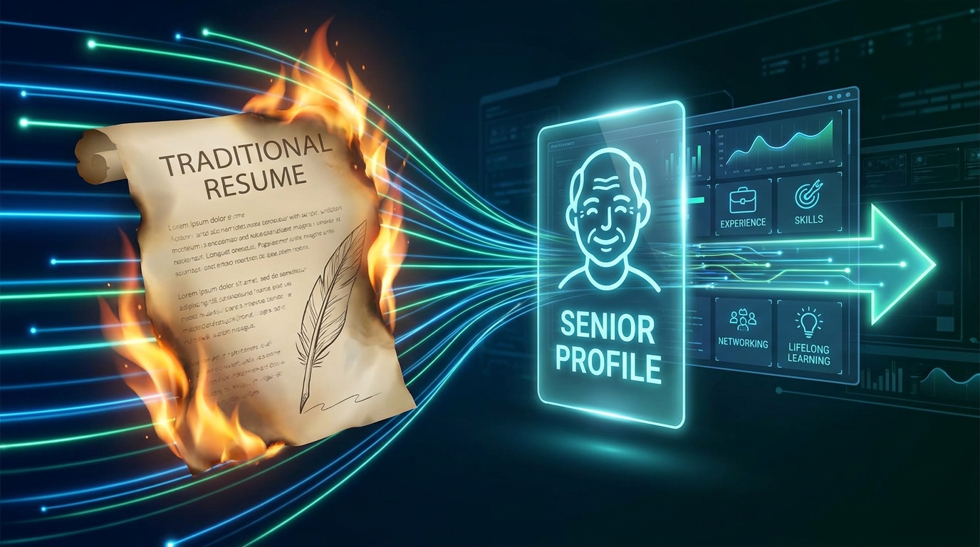 로봇 시대에 종이 이력서 대신 디지털 퍼스널 브랜딩이 중요해진 이유 설명